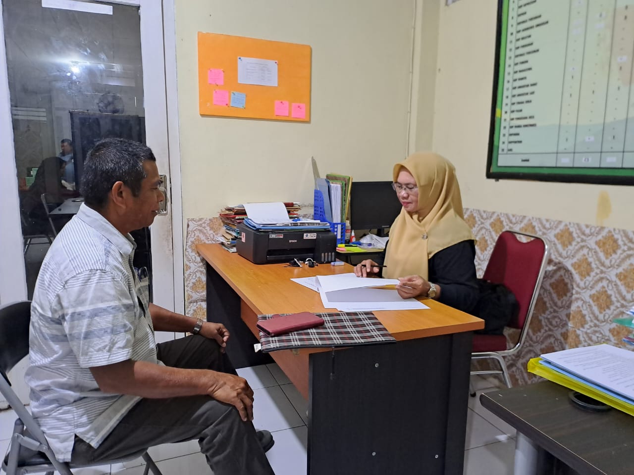 Pelayanan konsultasi administrasi keuangan KKMP Tafure